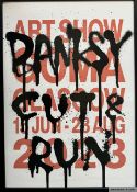 Banksy 'Cut & Run' poster