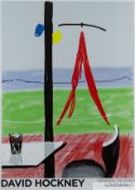 David Hockney OM CH RA 'Me Draw on iPad' poster, 2011