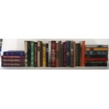 Folio Society A shelf of assorted slip-cased volumes (history and literature) Condition Report: