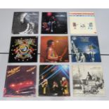 PROG ROCK, POP AND ROCK LP VINYL RECORDS with Rory Gallagher, Peter Gabriel, Simon and Garfunkel,