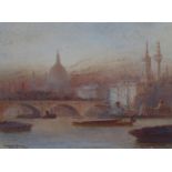 FREDERICK EDWARD JOSEPH GOFF London Bridge, signed, watercolour, 12 x 15.5cm Available upon request