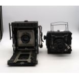 An MPP Micro-Press 5x4 large format camera, fitted with a Schneider Kreuznach Xenar 1:4.5/150