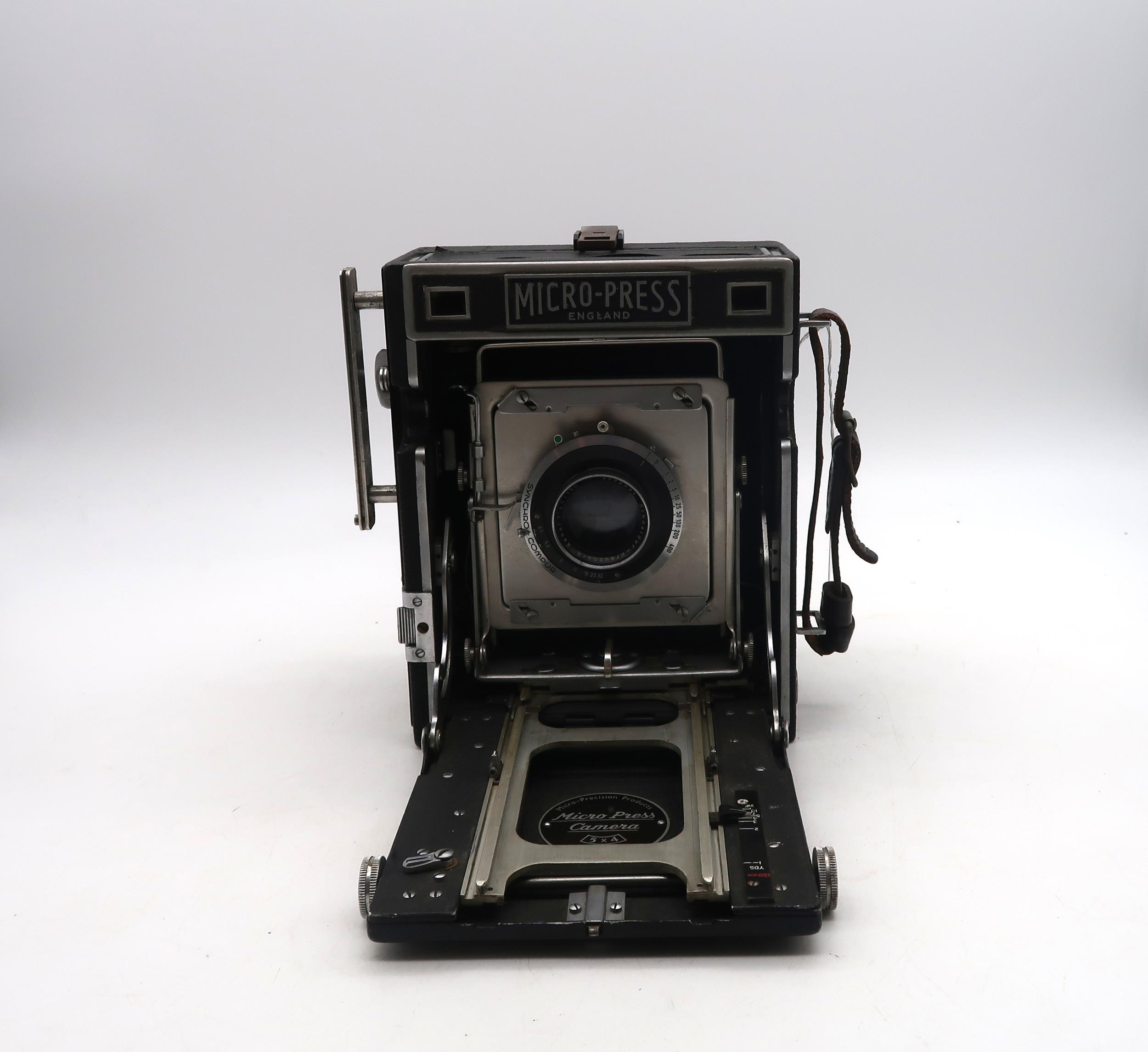 An MPP Micro-Press 5x4 large format camera, fitted with a Schneider Kreuznach Xenar 1:4.5/150 - Image 3 of 4