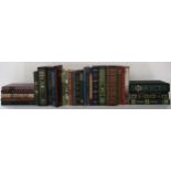 Folio Society A shelf of various slip-cased volumes, including a selection on art and artists