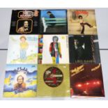 POP AND ROCK VINYL LP RECORDS with Rod Stuart, Shakin' Stevens, Al Stewarts, Mike Oldfield, James