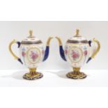 Two House of Faberge Imperial Egg teapots Condition Report:Available upon request
