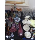 Assorted art glass including Murano, and other pieces Condition Report:No condition report