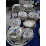 An extensive Mason's Ironstone china dinner service comprising plates, bowls, soup tureen,