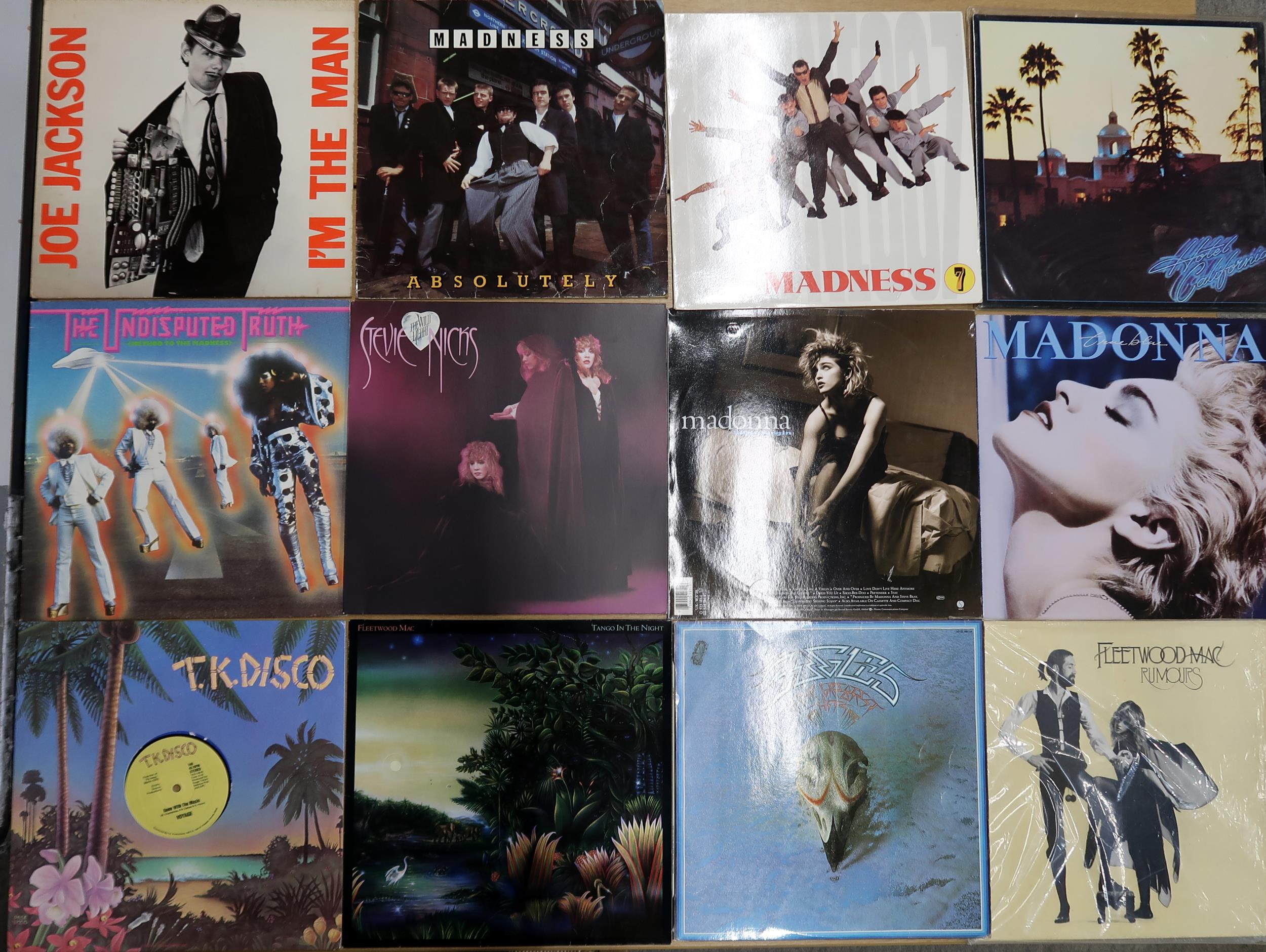 VINYL LP RECORDS a collection of New Wave, Punk, Prog Rock, Rock and Pop and Reggae white label - Image 5 of 8