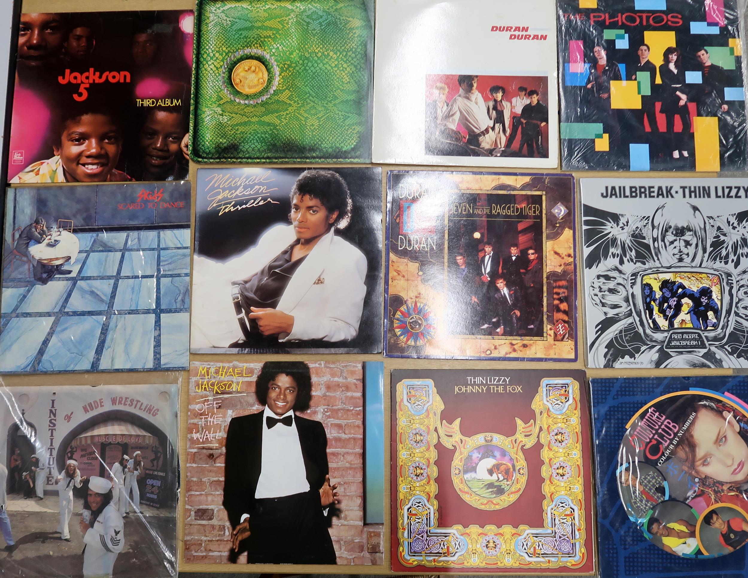 VINYL LP RECORDS a collection of New Wave, Punk, Prog Rock, Rock and Pop and Reggae white label