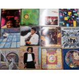 VINYL LP RECORDS a collection of New Wave, Punk, Prog Rock, Rock and Pop and Reggae white label