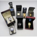 A collection of boxed fashion wristwatches, to include Casio, Sekonda, Christin Lars, Van Heusen,