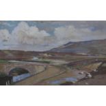 SAMUEL JOHN LAMORNA BIRCHÊDara Moss, signed, gouache, 31 x 49cm and six other pictures (7) Condition