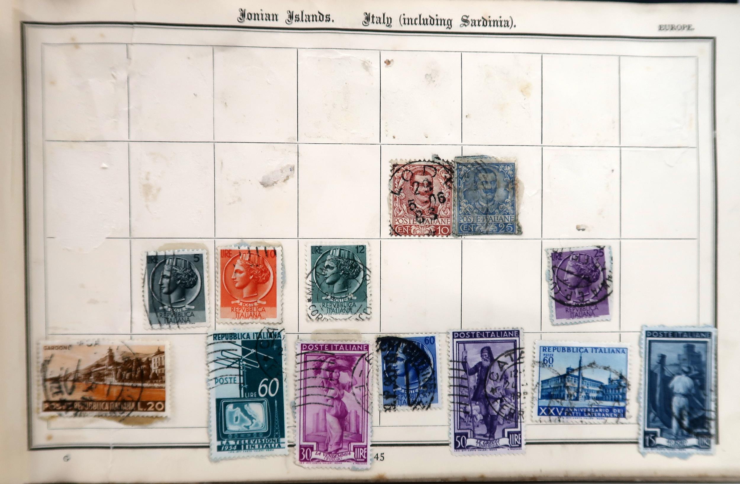STAMPS a collection in three albums plus loose in envelopes, the Empire Postage Stamp Album includes - Image 3 of 15