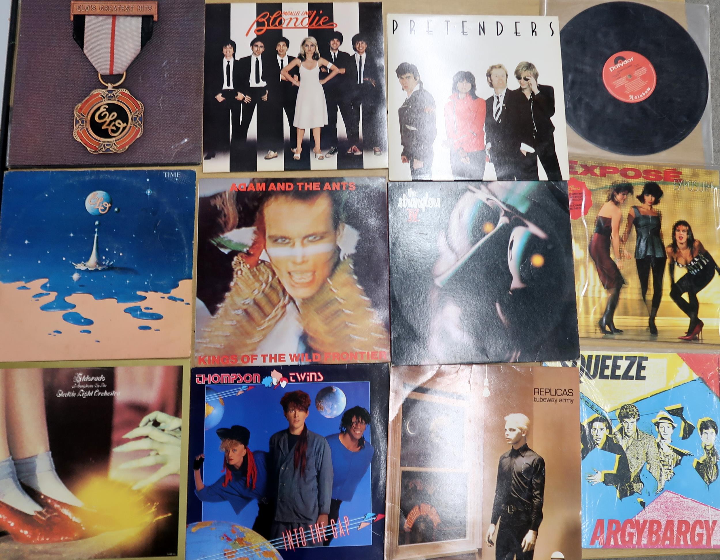 VINYL LP RECORDS a collection of New Wave, Punk, Prog Rock, Rock and Pop and Reggae white label - Image 3 of 8