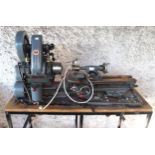 A Myford model ML7 engineers lathe and work table Condition Report:Available upon request