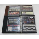 A collection of Royal Mail presentation stamp packs, ranging in date from 1982 to 2022, contained in