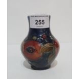 A Moorcroft Pomegranate vase, 10cm high Condition Report:Available upon request