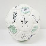 SPORTING MEMORABILIA Celtic FC: a football bearing team signatures Condition Report:Available upon