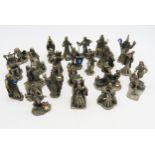 A large collection of Myth and Magic pewter figures by WAPW Condition Report:Available upon request