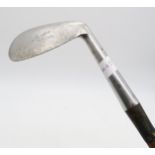 A golf 7 iron by Hardy's of Alnwick, with No. 2 Palakona shaft Condition Report:Available upon