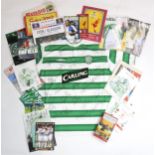 SPORTING MEMORABILIA Celtic FC: a "Seville 2003" collection, comprising 2003/04 shirt with team