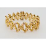 A 9ct gold expanding bracelet, weight approx 11.5gms Condition Report:Available upon request