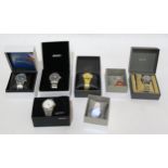 Eight various boxed wristwatches by Seiko Condition Report:Available upon request