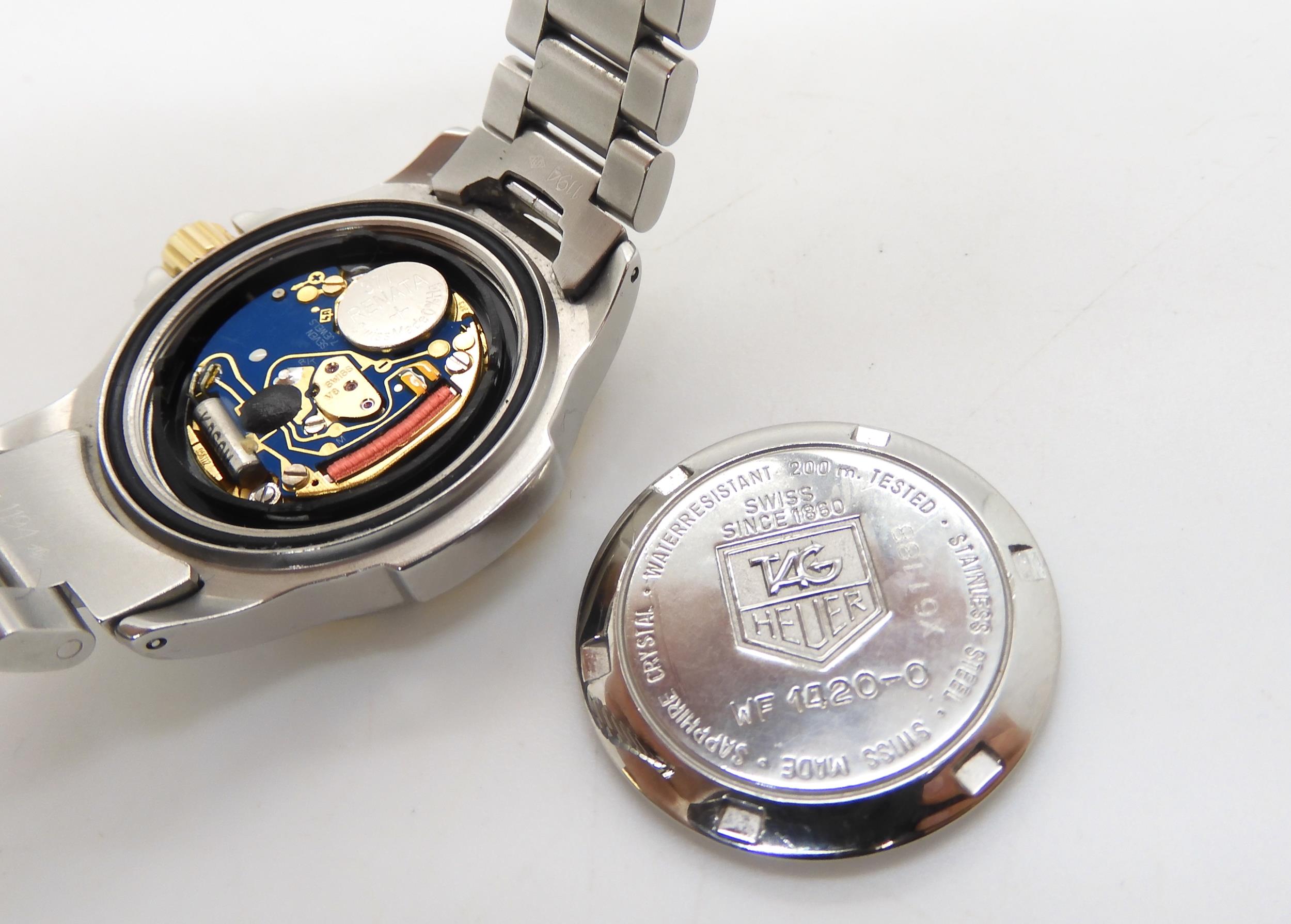 A ladies Tag Heuer Professional with original box and spare link  Condition Report:Available upon - Image 4 of 4