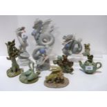 A collection of dragon figures including Enchantica, Yare designs etc Condition Report:Available