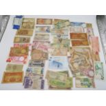 BANK NOTES South Africa, Jordan, Egypt, Iran, Guyana, Bharain, Pakistan, Seychelles, United Arab