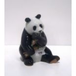A Royal Copenhagen model of a panda, number 662 Condition Report:Available upon request