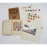 STAMPS examples from George V, Edward VIII, George VI, Elizabeth II, Pioneer Stamp Album with