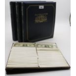 BANK NOTES OF THE WORLD by WESTMINSTER three collectors albums of worldwide uncirculated bank