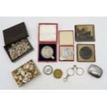 Two cased Queen Victoria commemorative medals, one by Spink and Son, London; a boxed R.M.S.