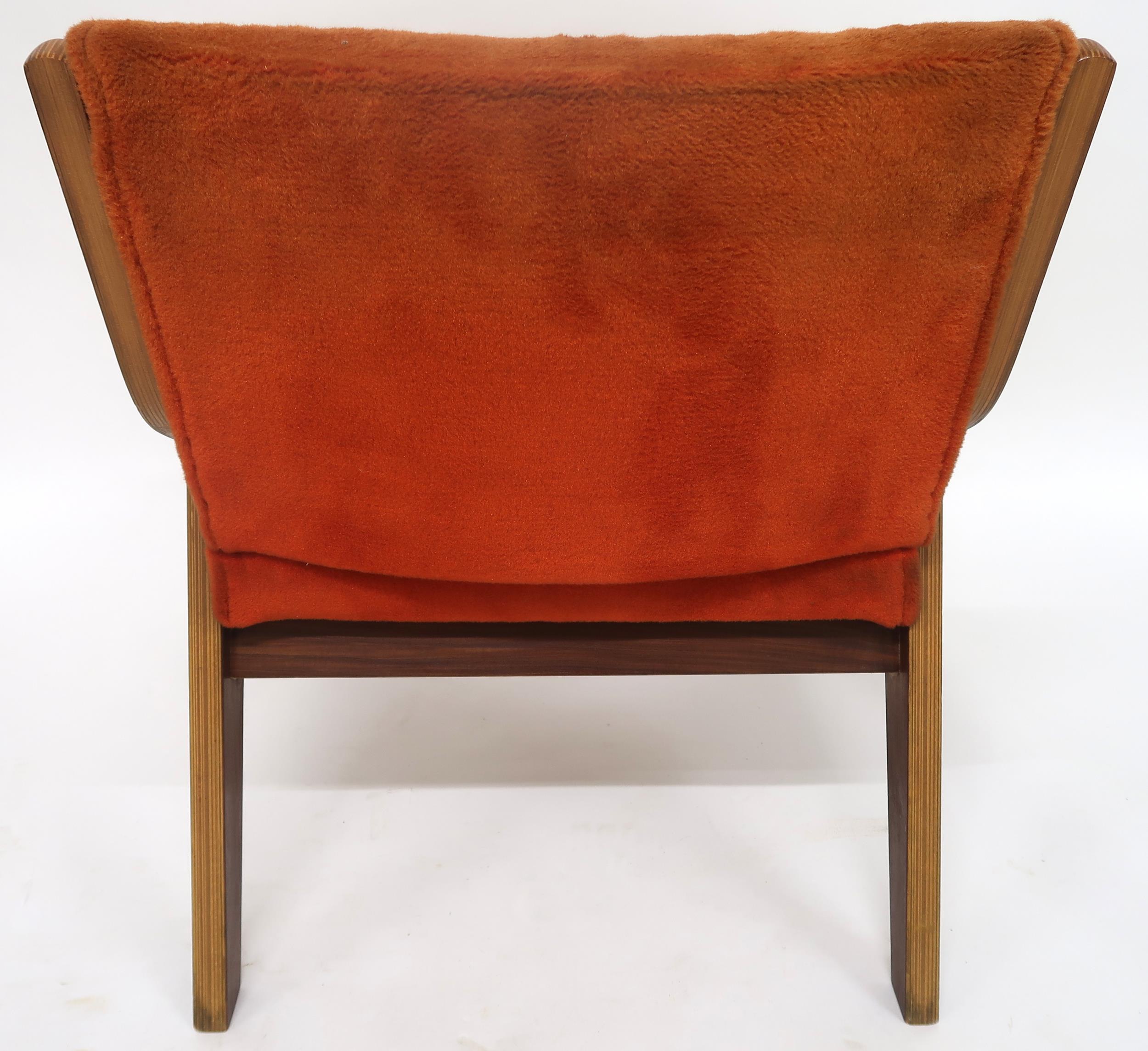 A MID 20TH CENTURY NEIL MORRIS FOR MORRIS OF GLASGOW LOUNGE CHAIR with a laminated Formosa Teak - Image 5 of 11