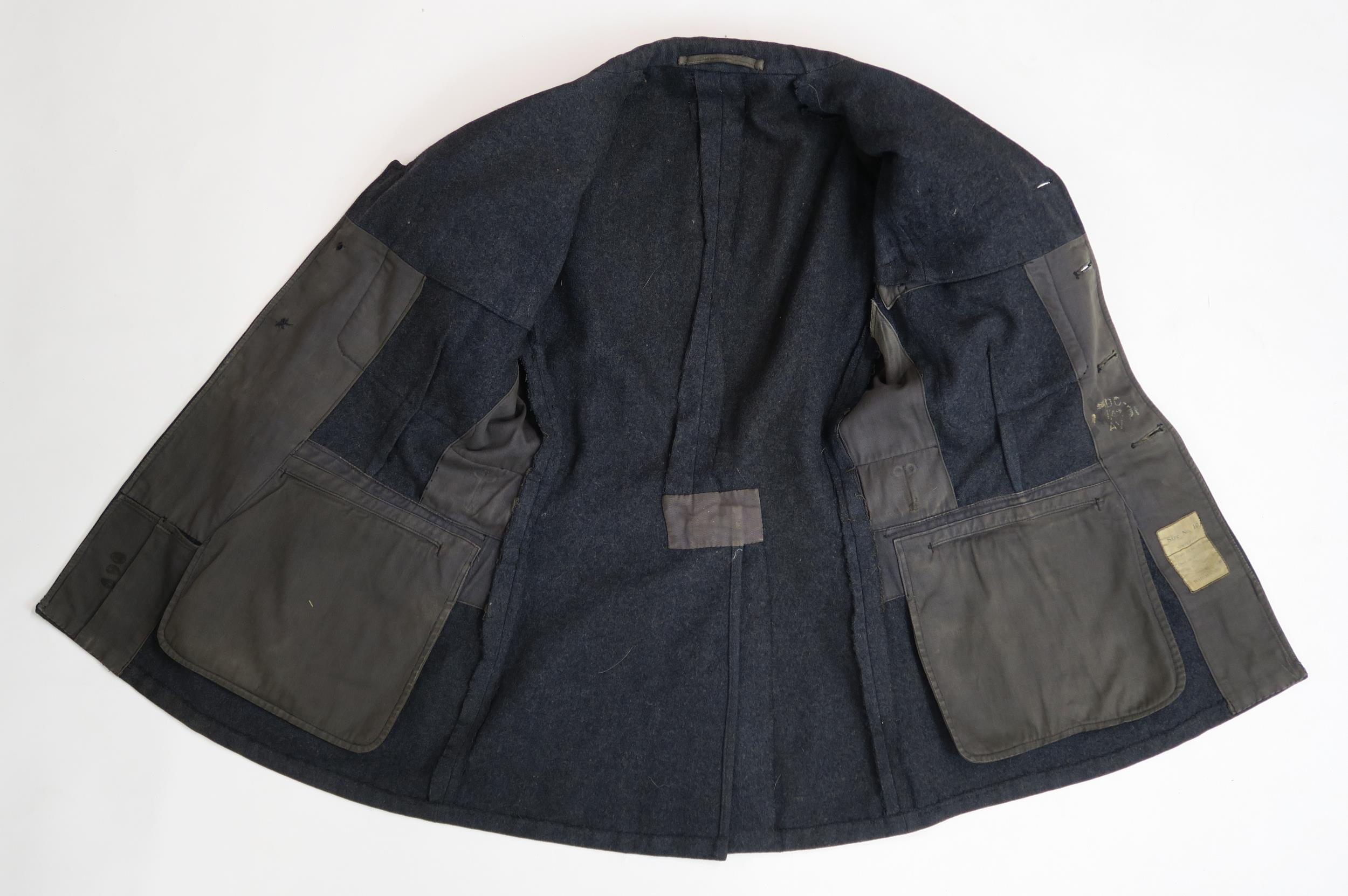 A WW2 1942-DATED POLISH RAF SERGEANT'S TUNIC Size no. 10, with embroidered "Poland" shoulder titles, - Image 6 of 9