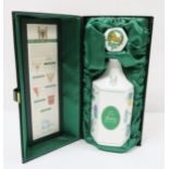 CELTIC FC: A LISBON LIONS 25TH ANNIVERSARY CERAMIC WHISKY DECANTER  Designed by Paolo Gucci for