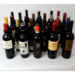 WINE A selection of red wine Rioja, Chianti etc (24) Condition Report:Available upon request