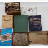 STAMP COLLECTION in albums and loose pieces, noted from 1950-1954 period some original and some