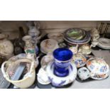 Limoges plates and bowls, Susie Cooper teaset and assorted other ceramics and glass Condition