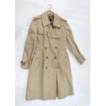 A Burberry raincoat Condition Report:No condition report available.