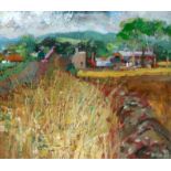 WILLIAM BIRNIE (SCOTTISH 1929-2007) HIGH SUMMER, FIFE Oil on board, signed lower right, dated (19)