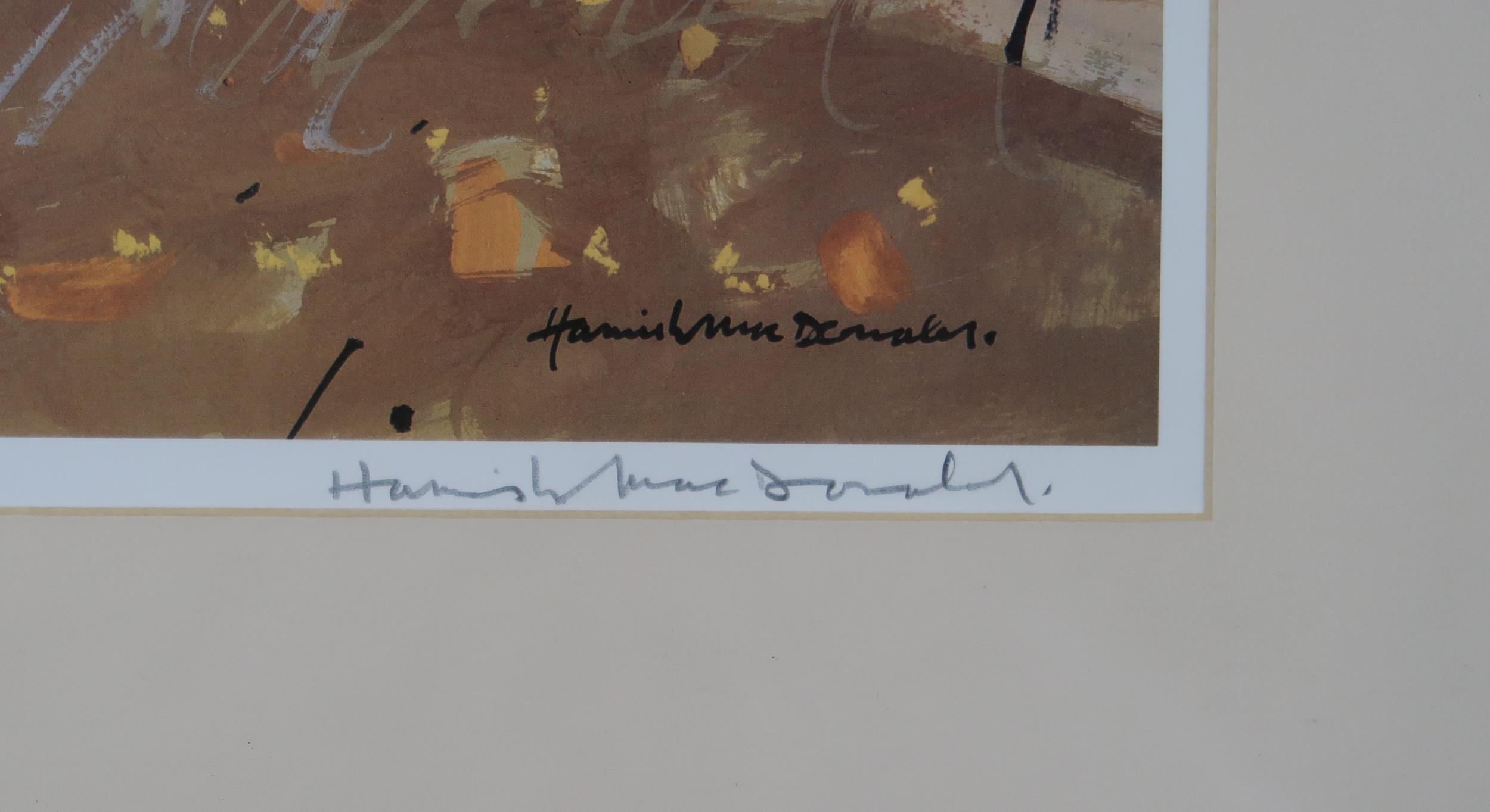 HAMISH MACDONALD (SCOTTISH 1935-2008) FARM GATE, ARRAN Print multiple, signed lower right, - Image 3 of 3