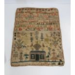 Three samplers, one dated 1869 Condition Report:Available upon request