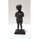 Anders Olson - A bronze of a girl, titled Maggi Condition Report:Available upon request