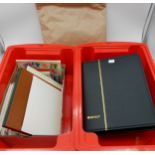 COLLECTION in albums and boxed with quantity of G.B. first day covers and presentation packs