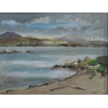 ALAN W. ROBERTSON ARRAN Oil on board, signed lower left, 33 x 45cm Together with three other (4)