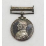 An Africa General Service Medal with Nyasaland 1915 clasp, engraved to J. Rae, Nyasaland Volunteer