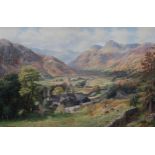 GRAHAM TWYFORD Langdale at Harry Place Farm, signed, oil on board, 50 x 75cm  Condition Report: